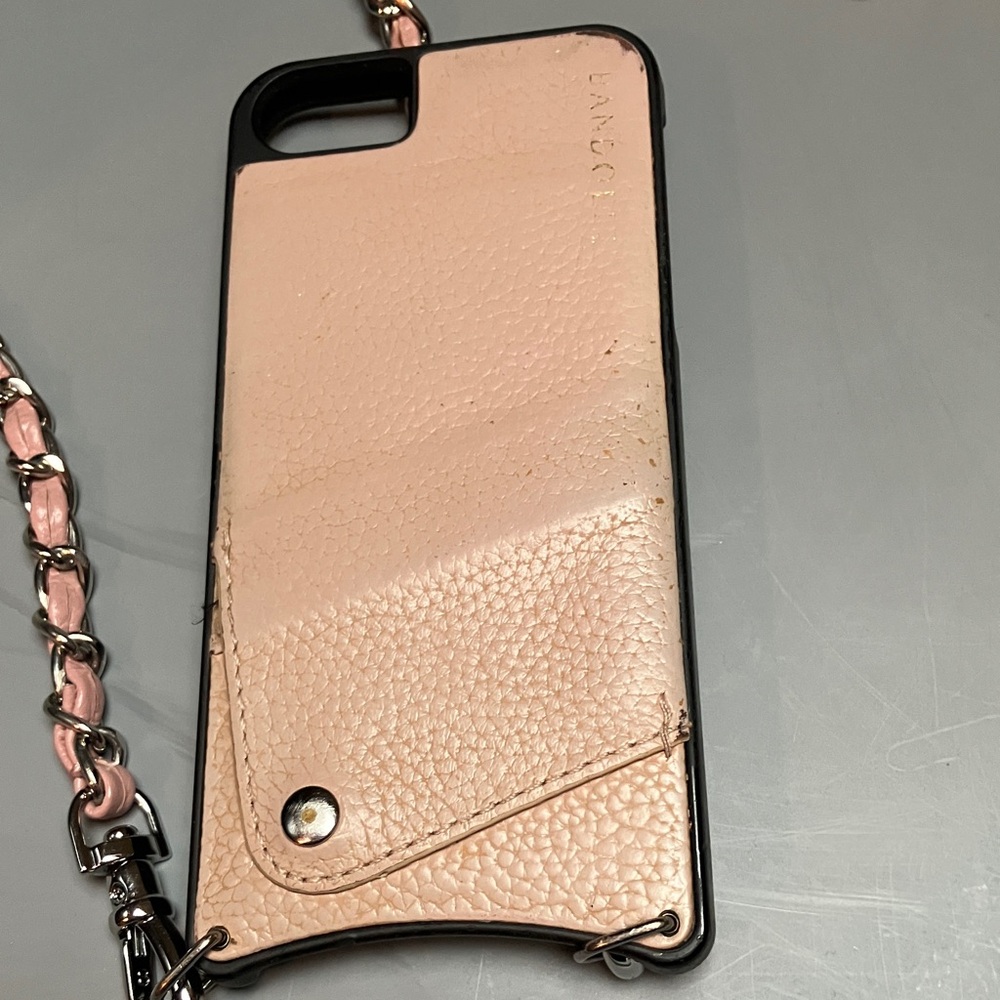 Bandolier Black Phone Case with Pink Chain - Picture 8 of 8